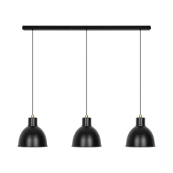 kinkiecik.pl Matowa lampa wisząca POP 3 - Nordlux, czarna 2213633003